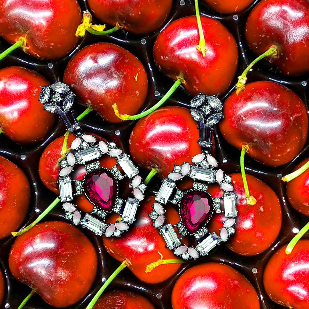 Fruit background for jewelry photography